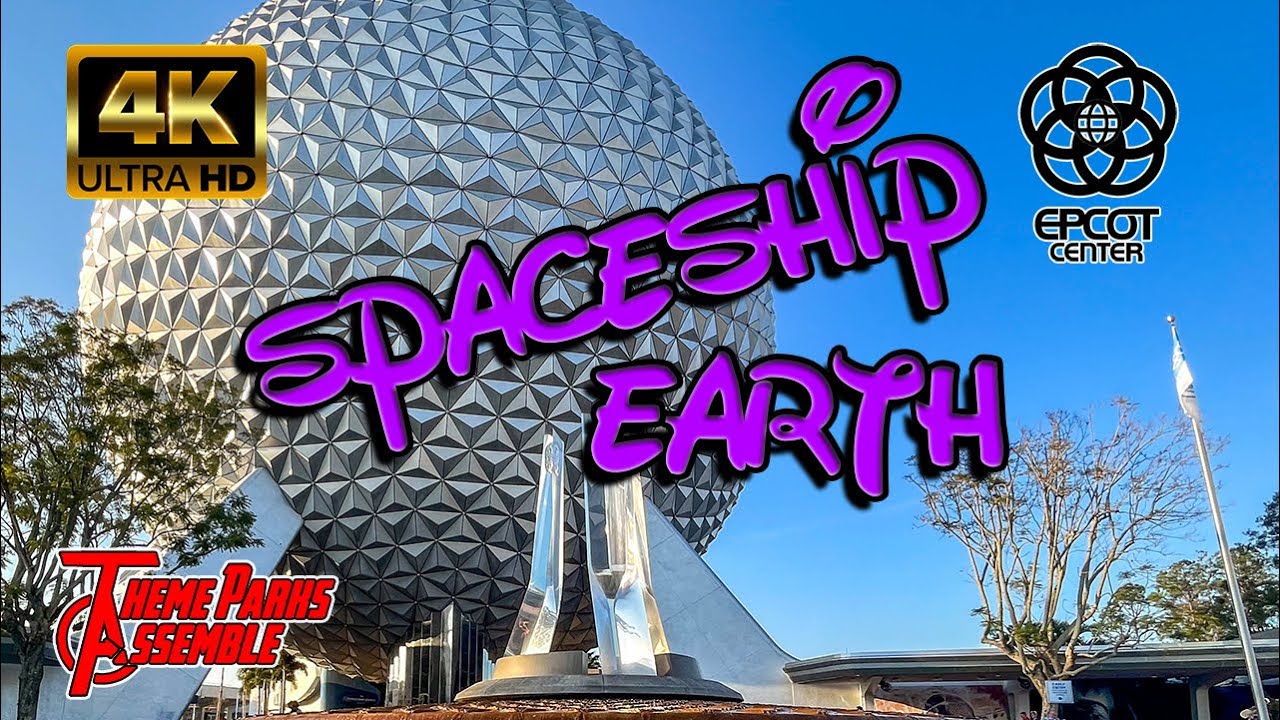 Spaceship Earth Full Ride in 4K - Walt Disney World - Epcot - Feb 2024