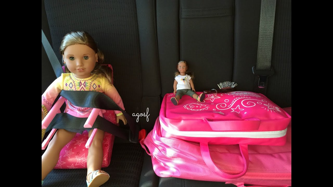 Packing for American Girl Doll