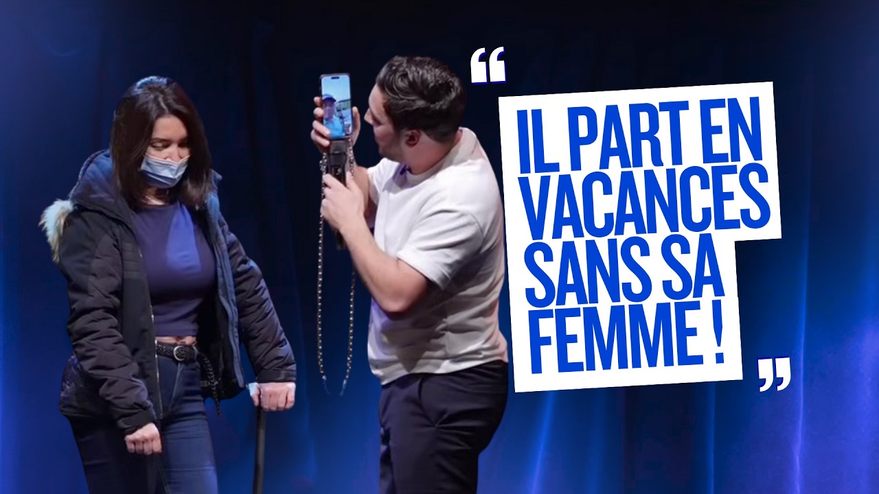IL PART EN VACANCES SANS SA FEMME !