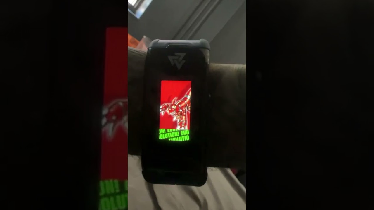 Digimon vital bracelet- Guilmon Dim card Ex2 evolution #digimon #dimcard #vitalbracelet
