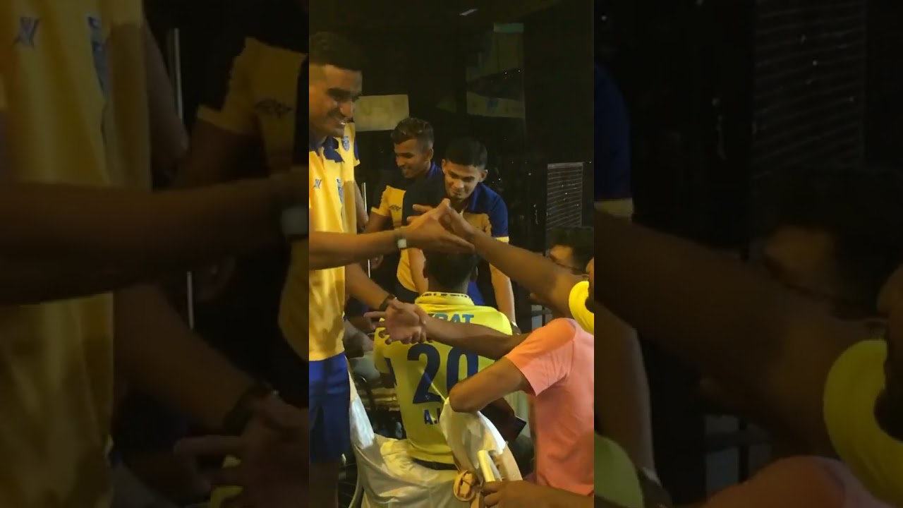 KERALA BLASTERS            First match 2022 #manjappada #keralablasters  #yennumyellow
