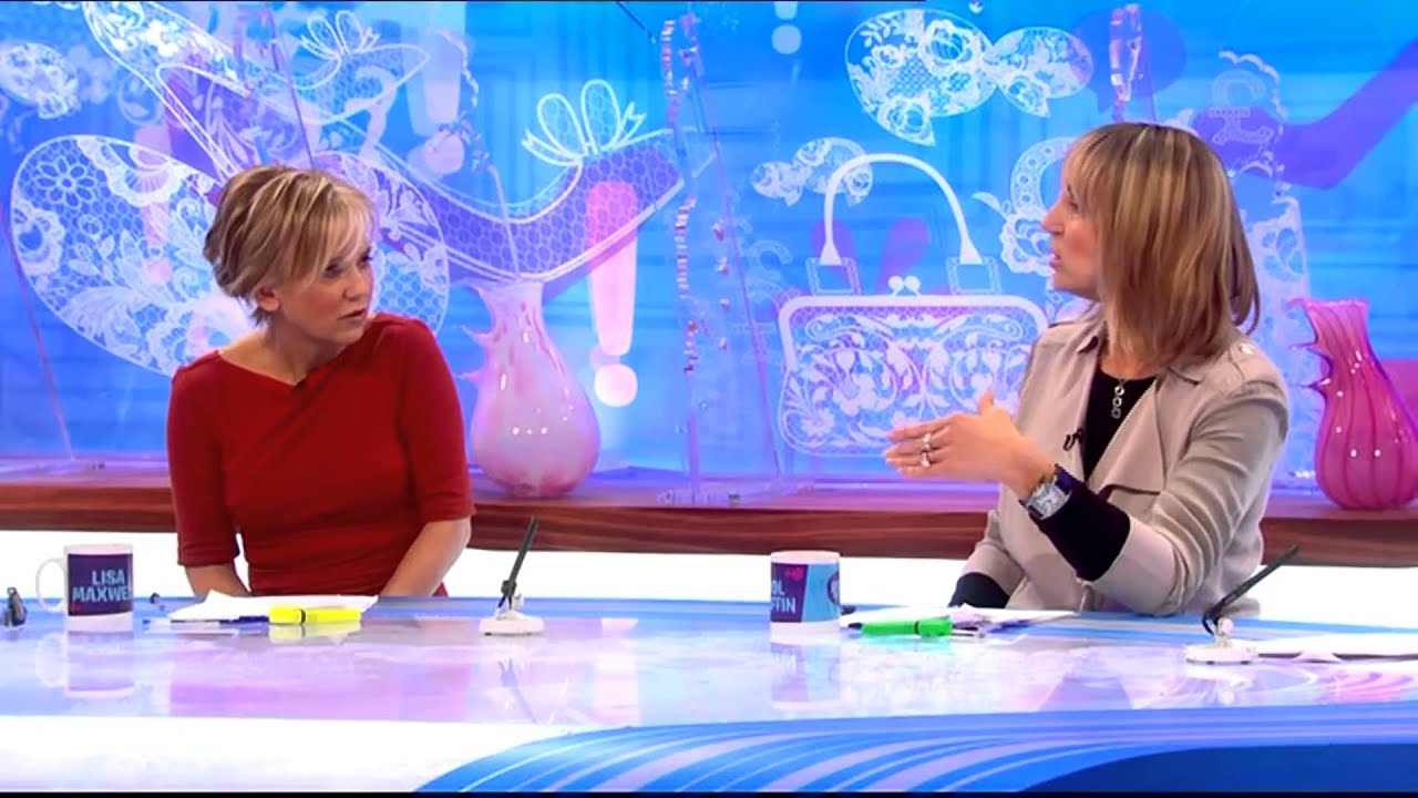 LISA MAXWELL:-: ITV Loose Women - 19 May 2013 -