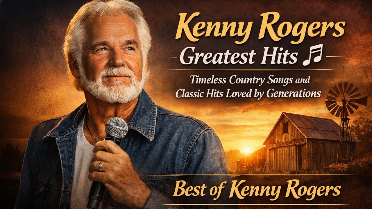 Kenny Rogers Greatest Hits 🎶 Timeless Country Songs and Classic Hits Loved by Generations