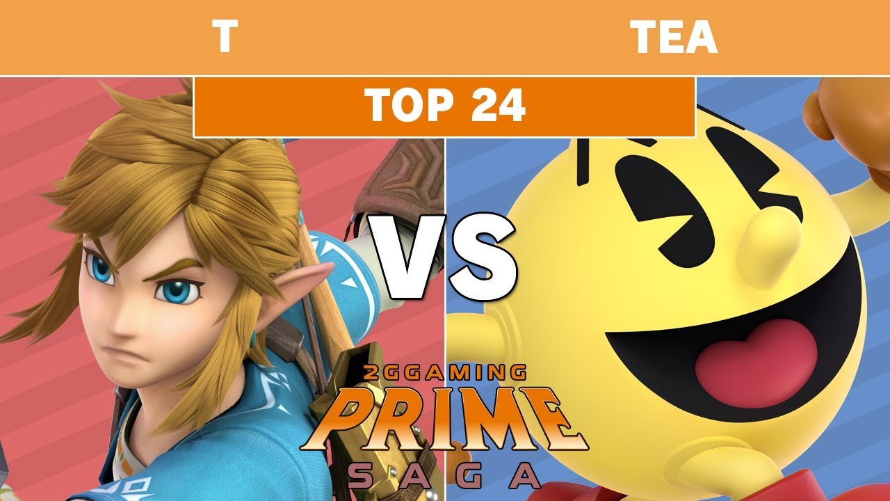 2GG: Prime Saga Kickoff - T (Link) vs Tea (Pac-Man) Top 24 - Smash Ultimate