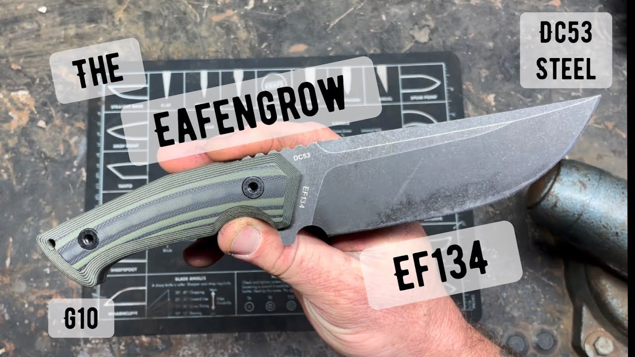 The Eafengrow EF134 fixed blade knife… pretty awesome