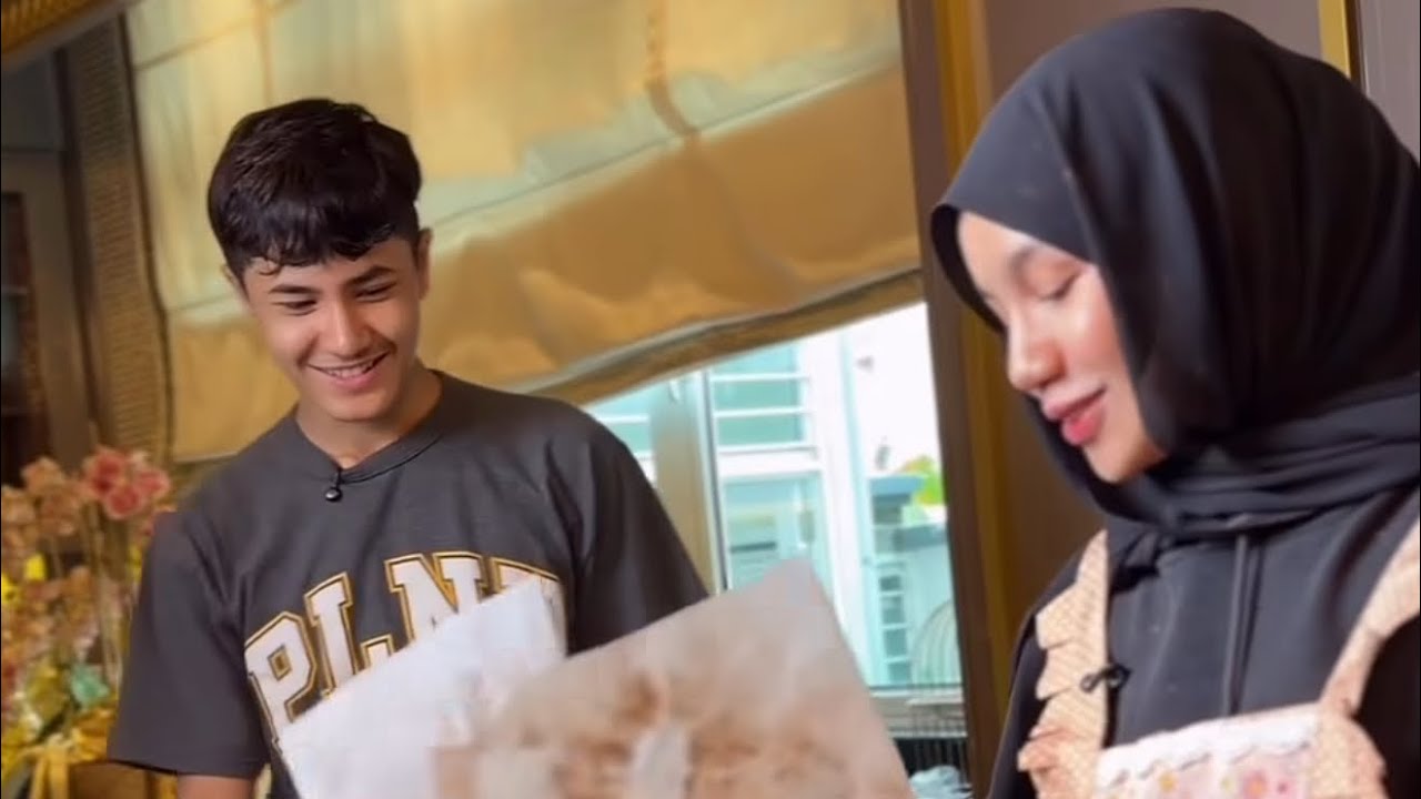 Qadejah Buat Cookies Dubai & Cinnamon Roll Bersama Zarif “ Ramai Kata Cess & Zarif Sekufu “❤️