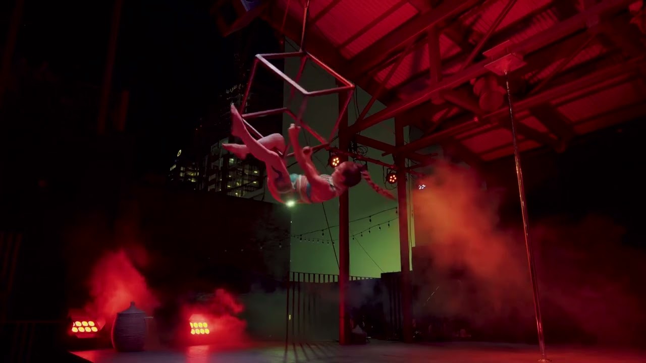 DIRTY DISNEY AERIAL CABARET - Jordan - Kaa of The Jungle Book