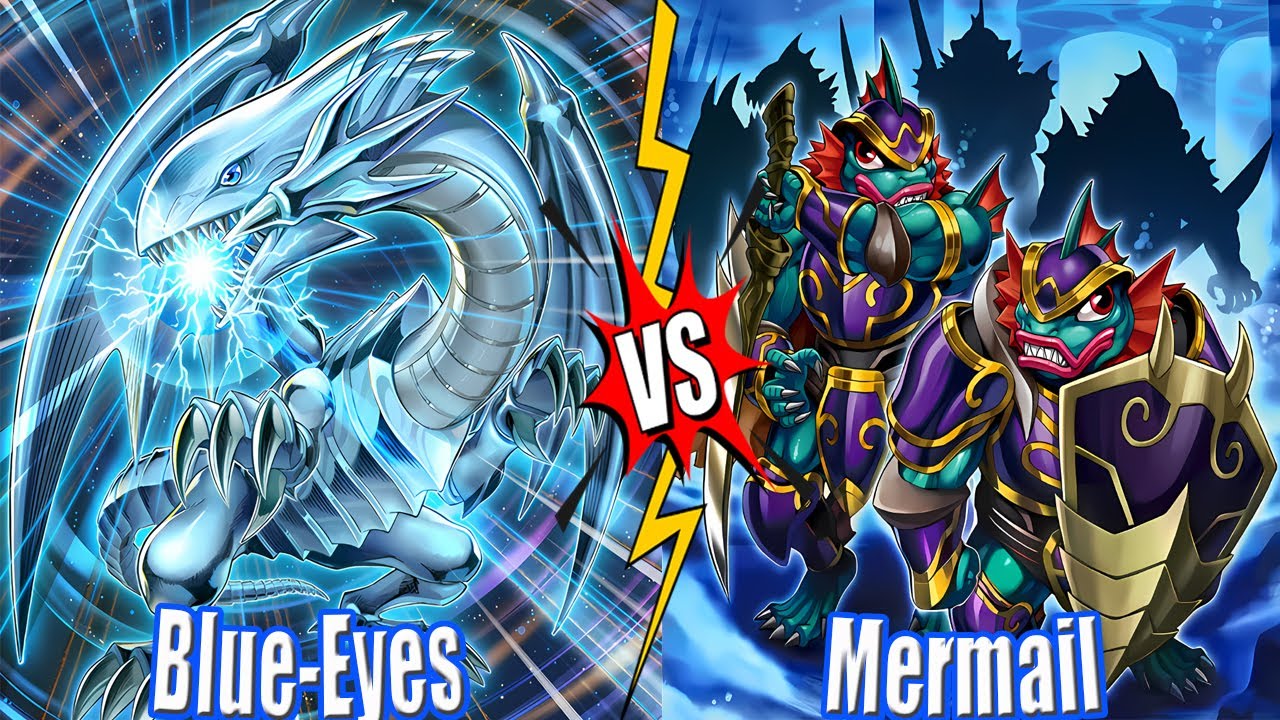 Blue Eyes White Dragon vs Mermail Atlantean & Mermail Atlantean vs Maliss