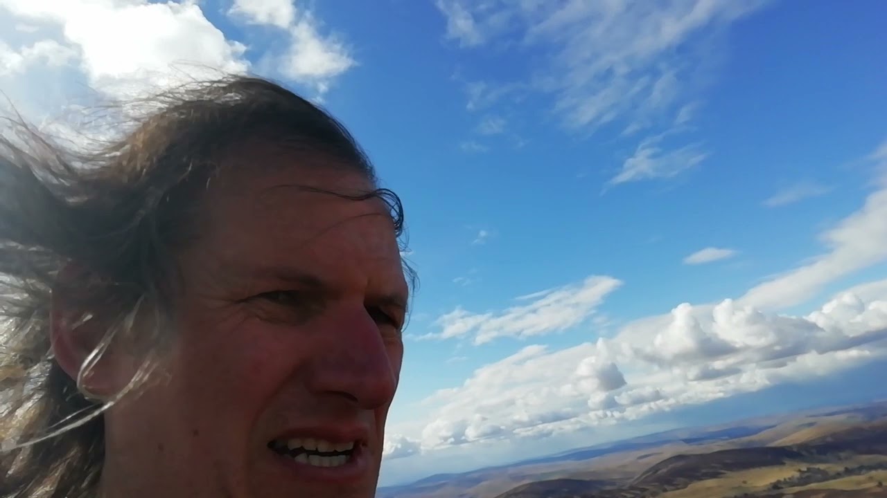 Walk from Highest Village in Scotland 🏴󠁧󠁢󠁳󠁣󠁴󠁿.Lowther Hill Green Lowther.