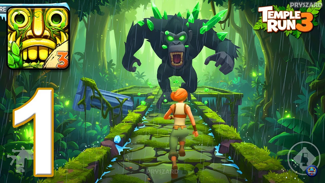 Temple Run 3 - Gameplay Walkthrough Part 1 - New Temple Run Game (iOS, Android)