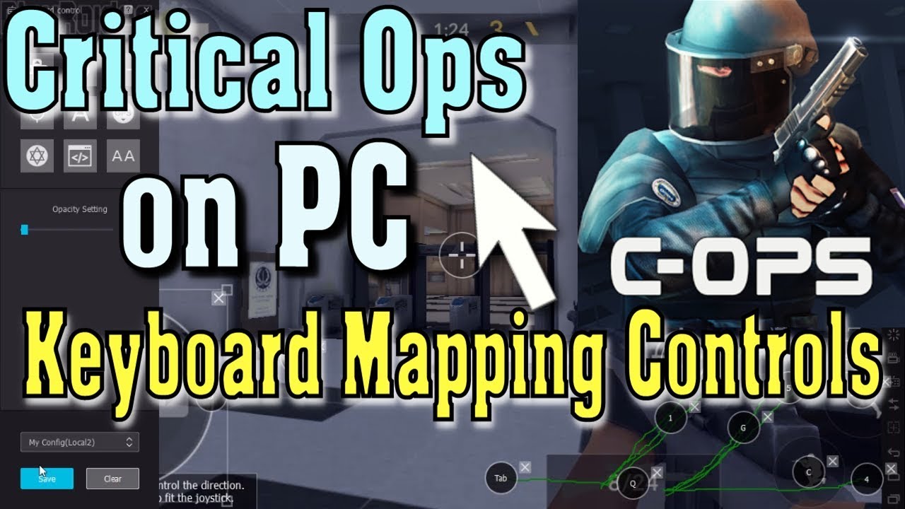 How to Play Critical Ops on PC Keyboard Mapping Controls for Nox Android Emulator