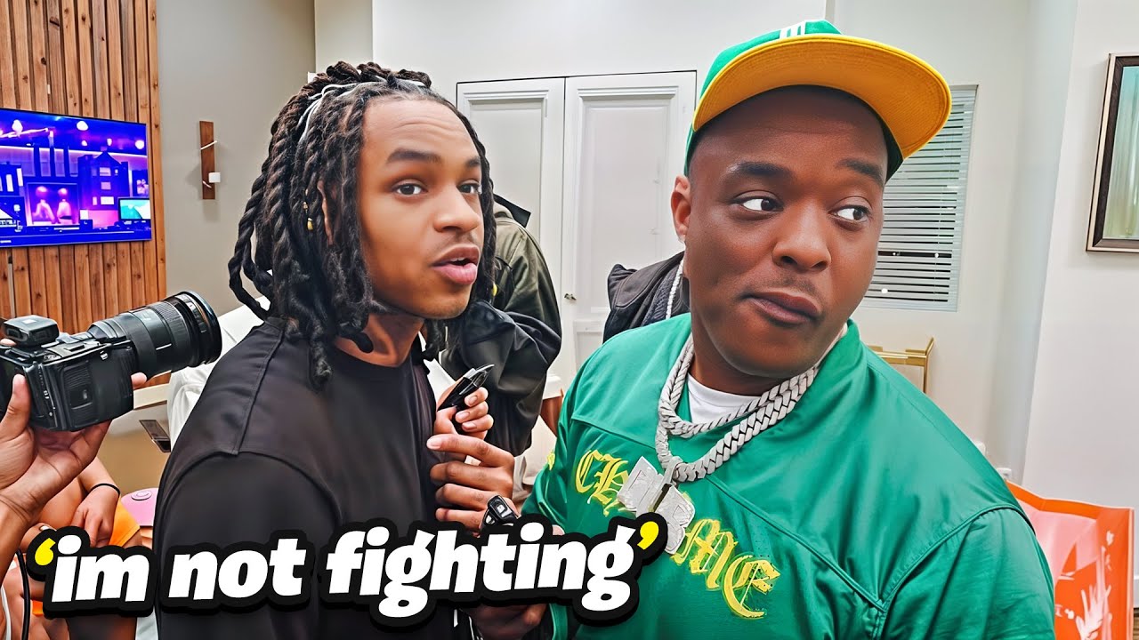 Dub PRESSES YBN Almighty Jay.. (he's scared)