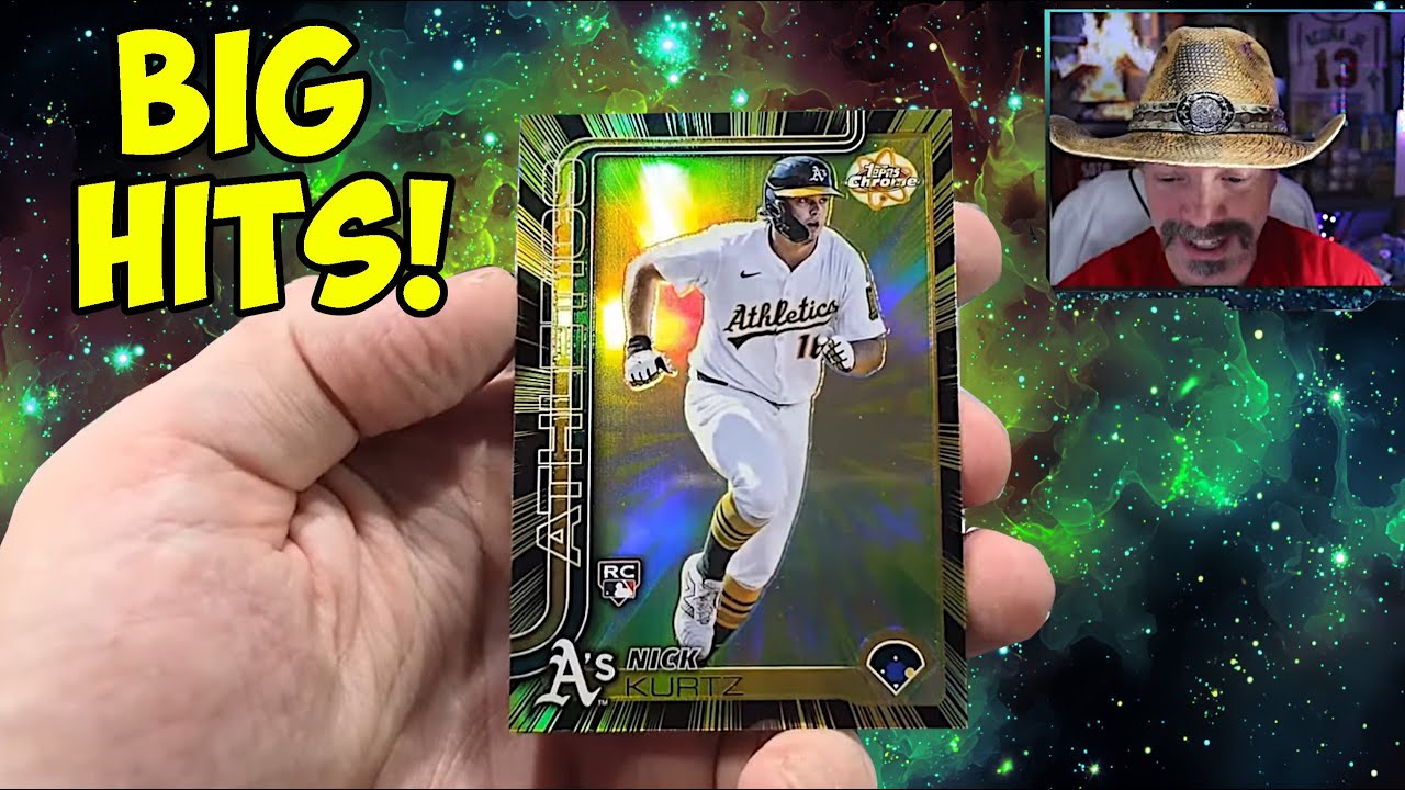 STRYKER HITS BIG! COSMIC, Chrome UPDATE, Heritage HN 2025 Topps Baseball Cards