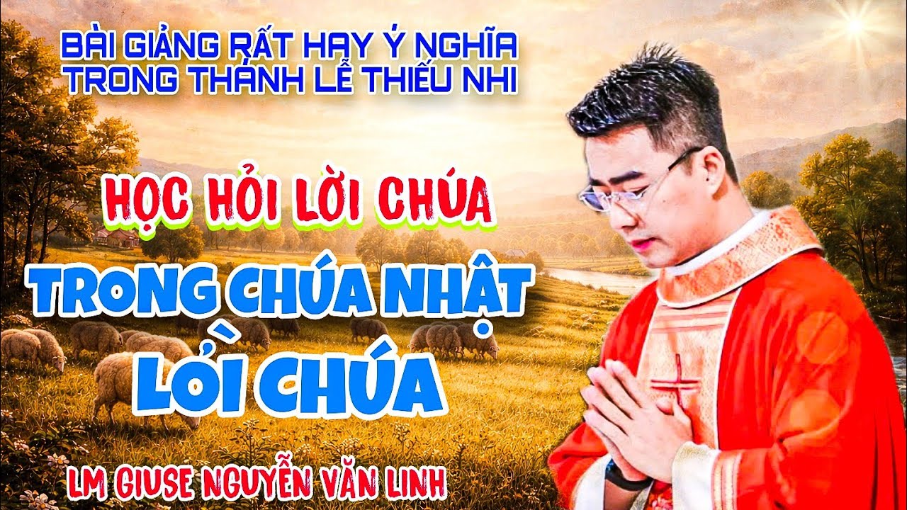 🔴SÁM HỐI LÀ TIN VÀO TÌNH THƯƠNG CỦA CHÚA - BÀI CHIA SẺ MỚI NHẤT 👉 LM GIUSE NGUYỄN VĂN LINH
