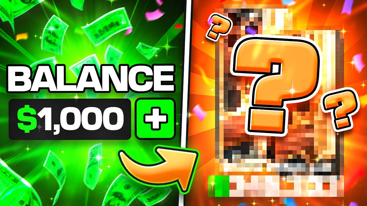 I Turned A $1000 Balance Into THIS.. (Packdraw