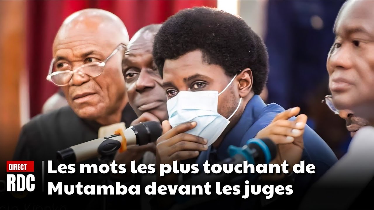 RDC : les mots les plus touchant de Constant Mutamba devant les juges... 