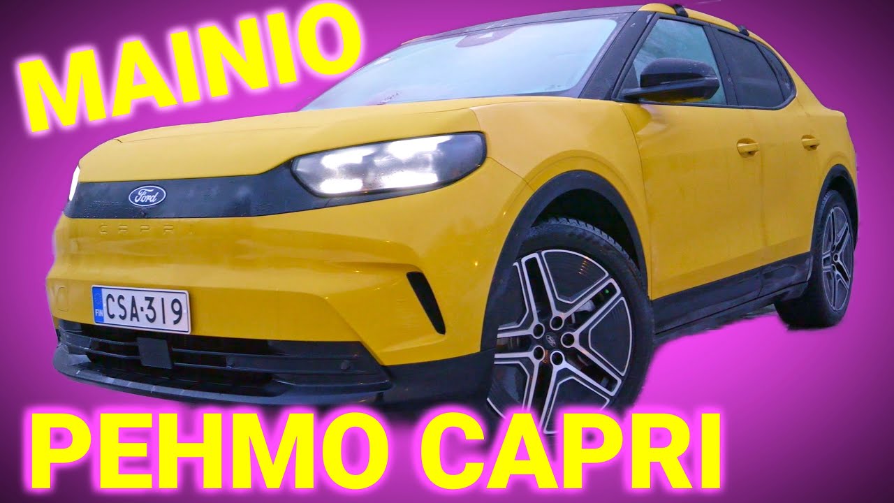 624. Uusi Ford Capri AWD, pehmo-Capri on mainio sähköauto