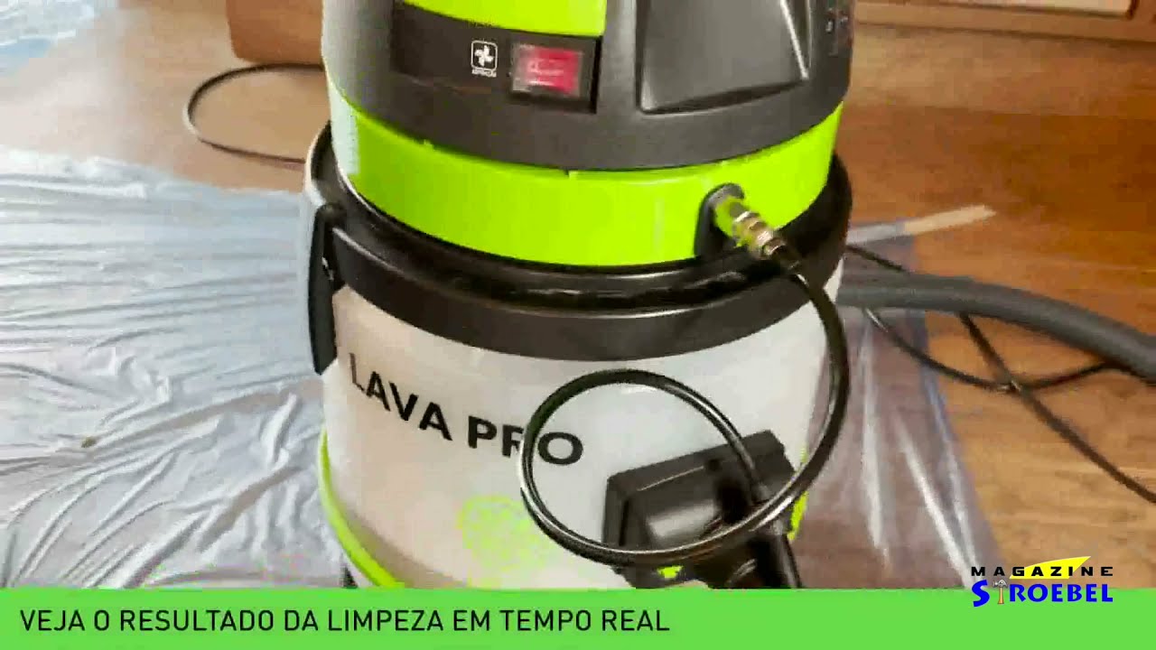 Extratora Profissional IPC Lava Pro EP127 - Lavadora de Carpete, Piso e Estofado / Aspirador de P&oacute;