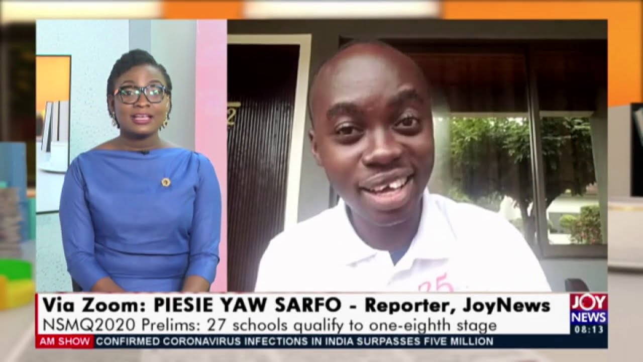 NSMQ2020 Prelims: 27 schools qualify to one-eighth stage - AM Show on JoyNews (16-9-20)