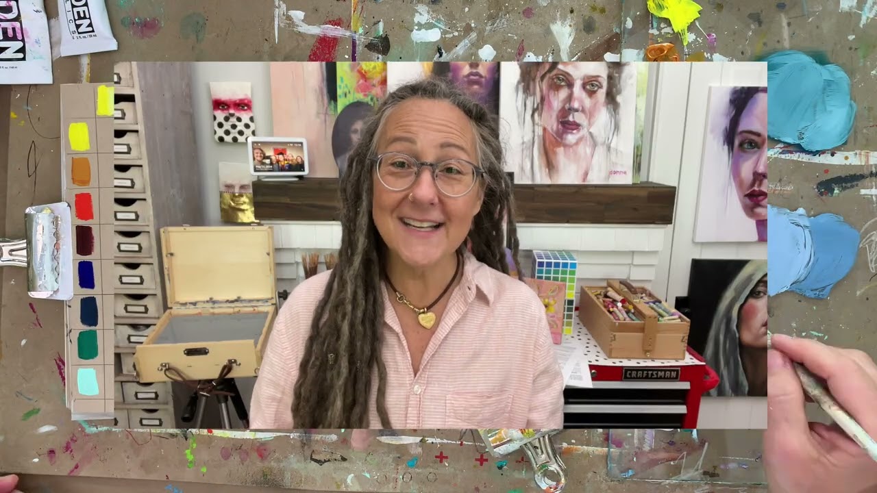 Color in Motion : A 30-minute practice in palette, value, and playful painting