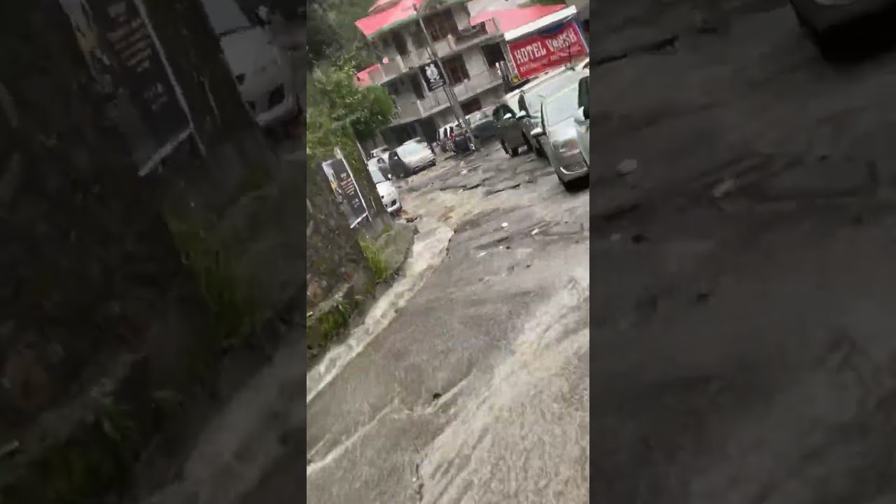 ROAD CONDITION IN KASOL ( Himachal Pradesh )