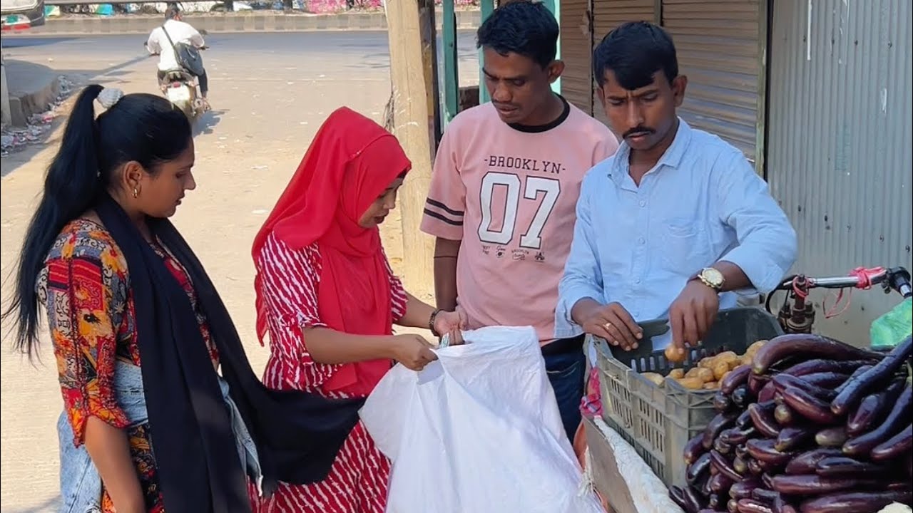 সবজির দোকানে মজার ফানি ভিডিও