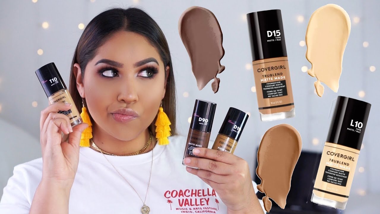 NEW COVERGIRL TRUBLEND MATTE MADE REVIEW AND FIRST IMPRESSION