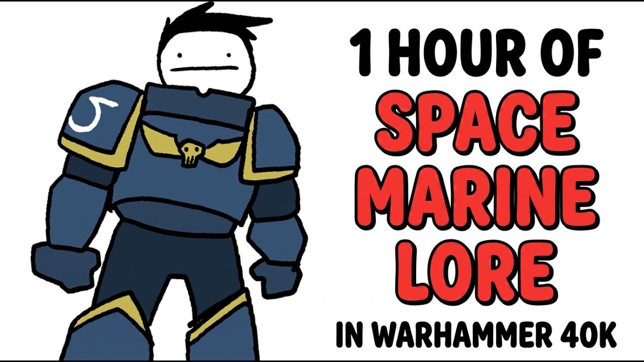 1 Hour of Space Marine Lore in Warhammer 40k