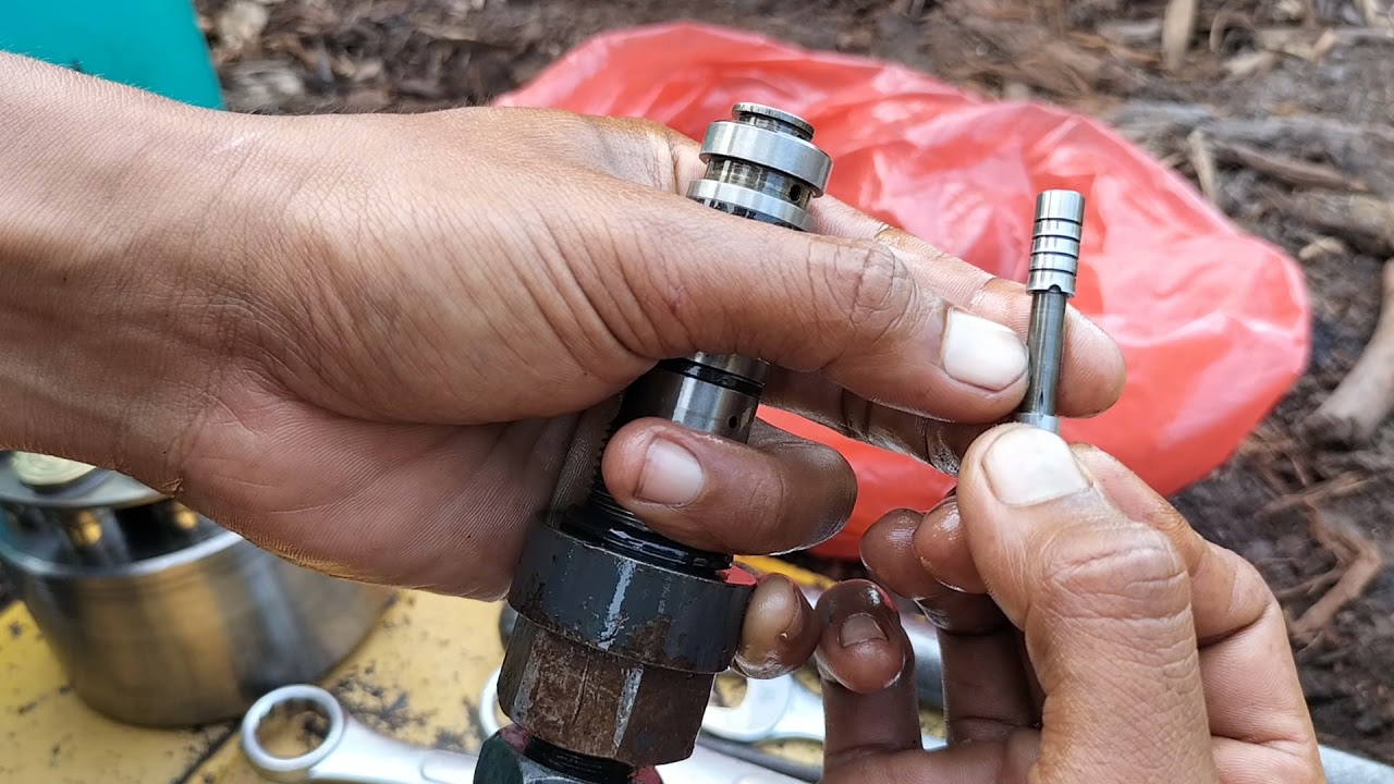 Cara Merakit Komponen LS Valve pada Main Pump Excavator Komatsu pc130f-7