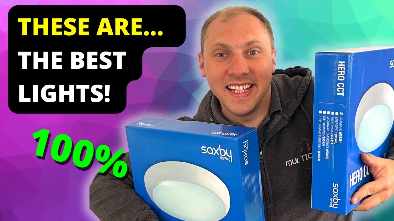 BEST LIGHT FITTING FOR ELECTRICIANS - SAXBY HERO BULKHEAD 2022