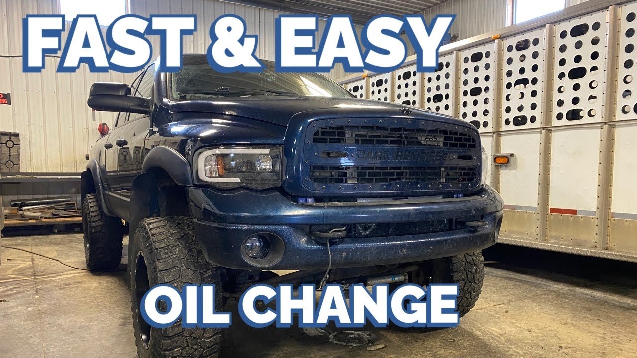 How to PROPERLY change oil on 5.9/6.7 CUMMINS!