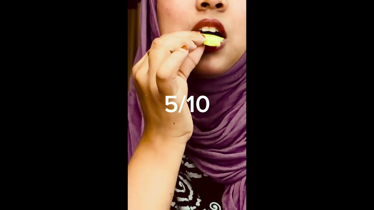 Crispy dried vegetables 🥗 chips challenge #eatingsounds #asmr 