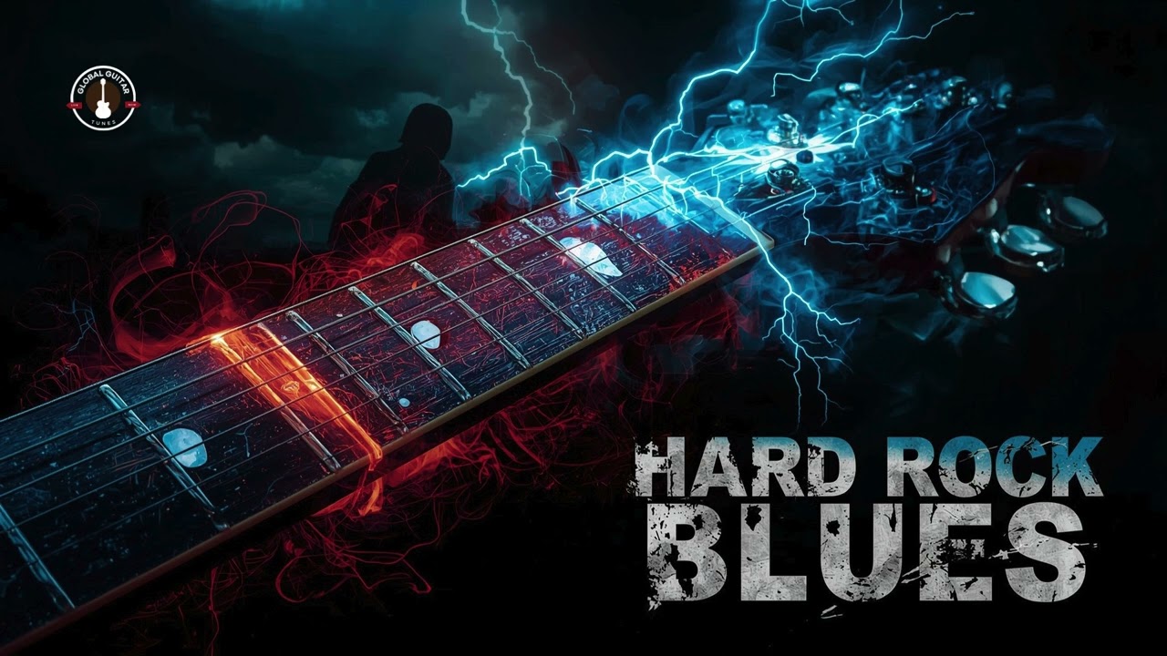 🔥 Hard Rock Blues - ELECTRIFYING Guitar Riffs & Soulful Grooves (Instrumental)