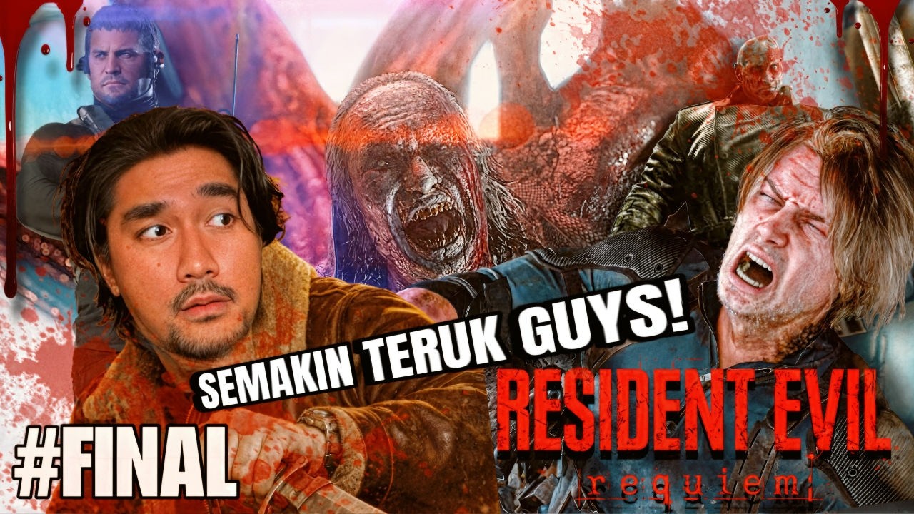 TRUE ENDING!! LEON JUMPA CHRIS ?! | [FINAL] RESIDENT EVIL 9 : REQUIEM (MALAYSIA) with RezZaDude