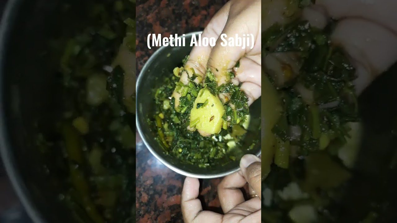 Methi masala puri । Methi puri 
