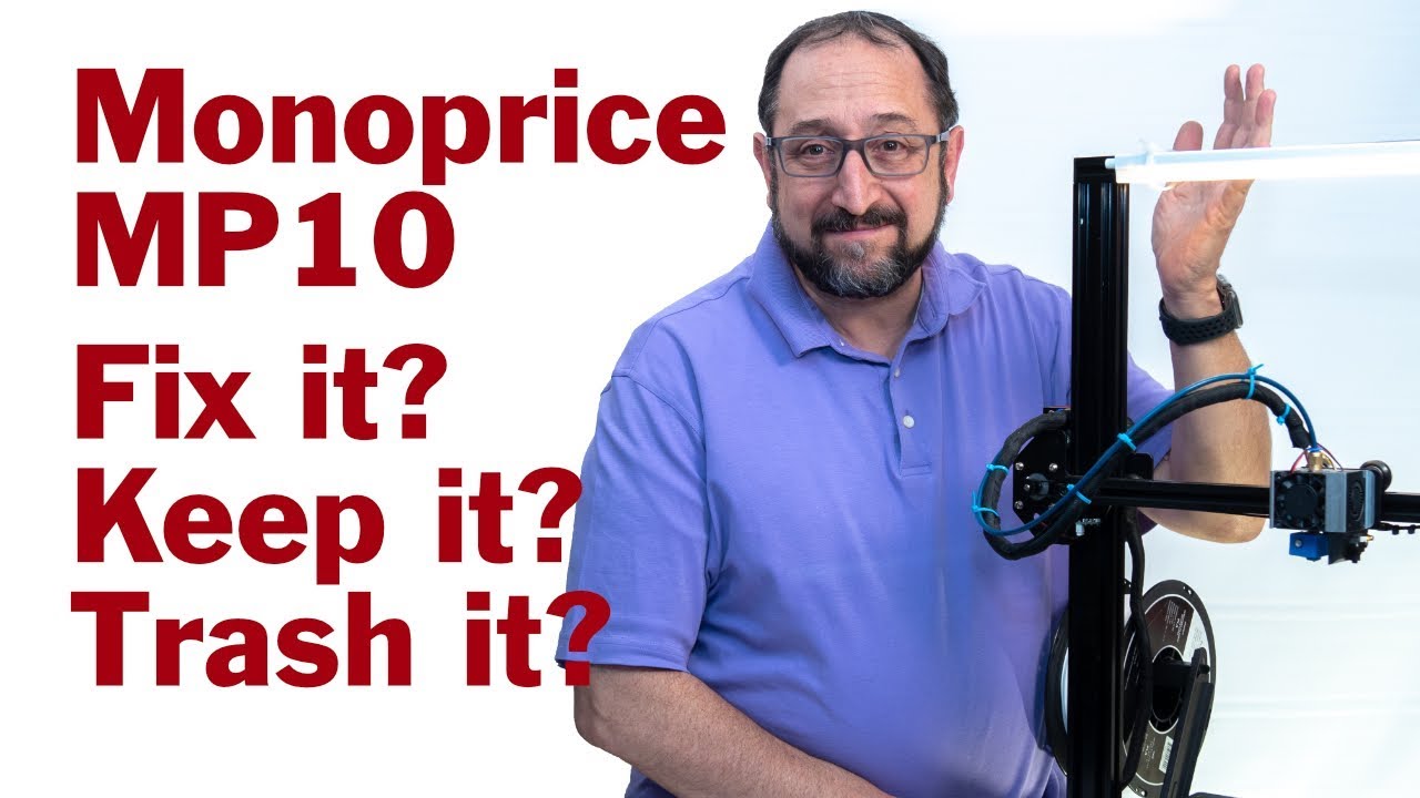3D-принтер Monoprice MP10: плюсы и минусы
