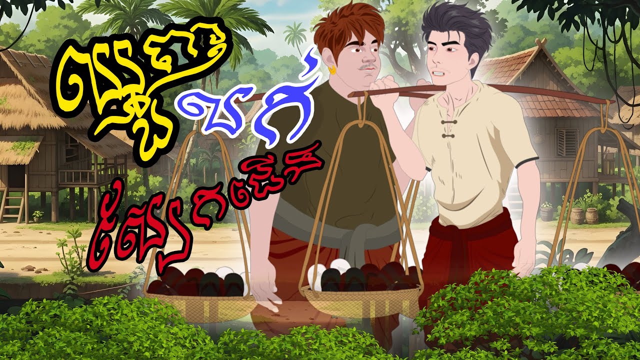 បាយ័ននិទាន - រឿង ឈ្មួញលក់ស្បែកជើង -Bed Time Story- Khmer Fairy Tales 2025