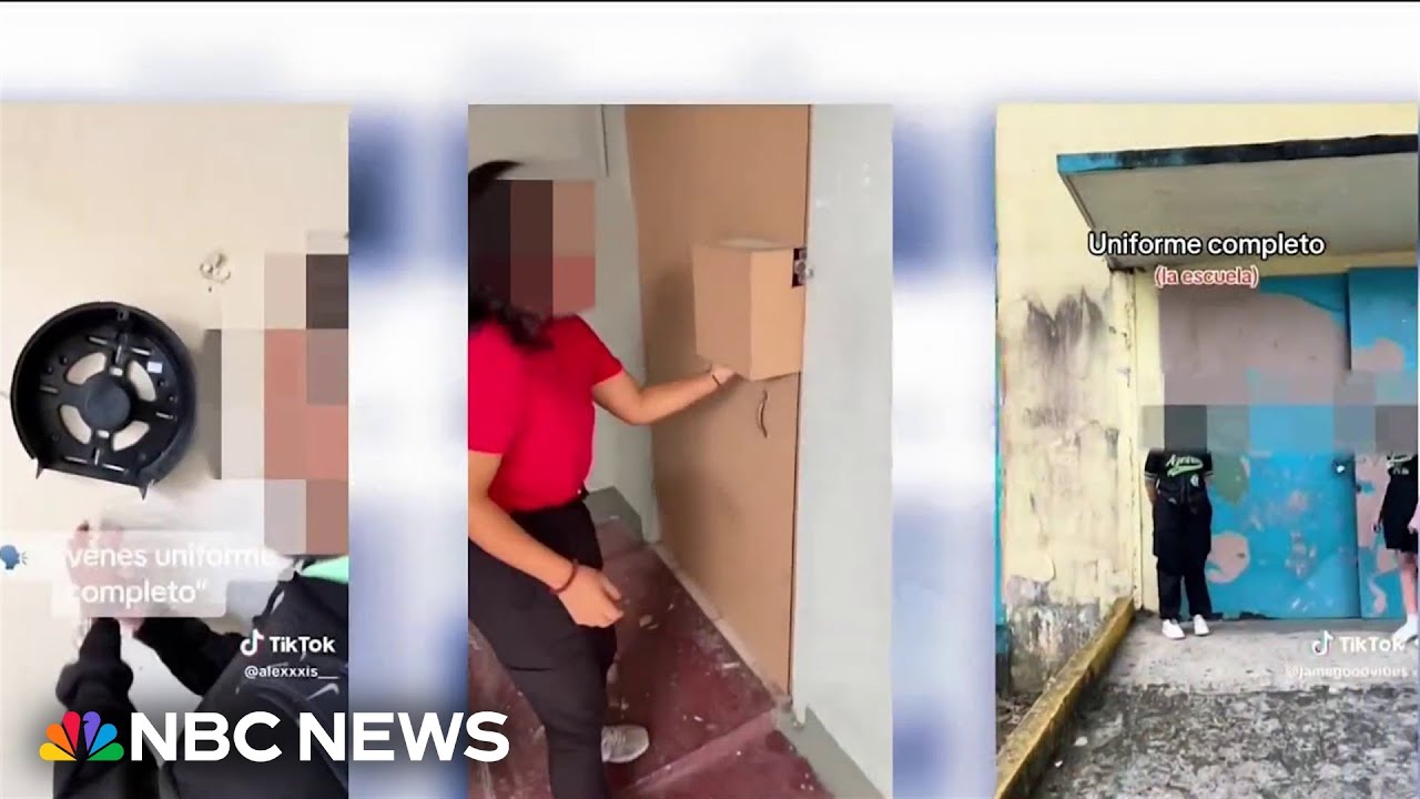 Puerto Rican students use TikTok to highlight poor conditions in schools