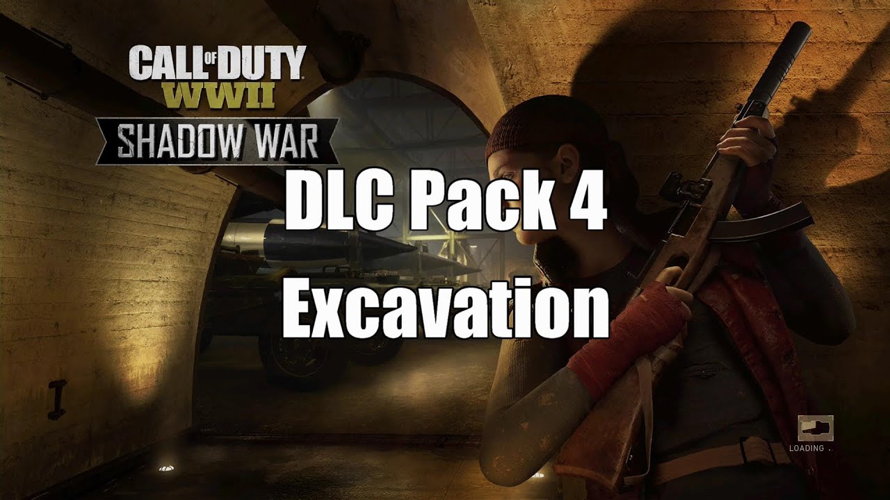 COD WWII - DLC Pack 4 - Shadow War - Excavation