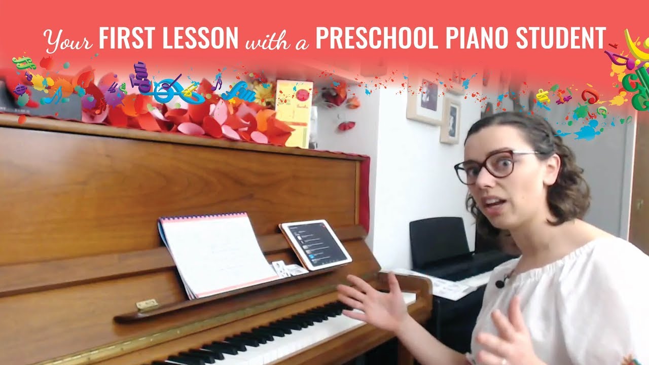 What to do in the FIRST Piano Lesson with a Preschool Student