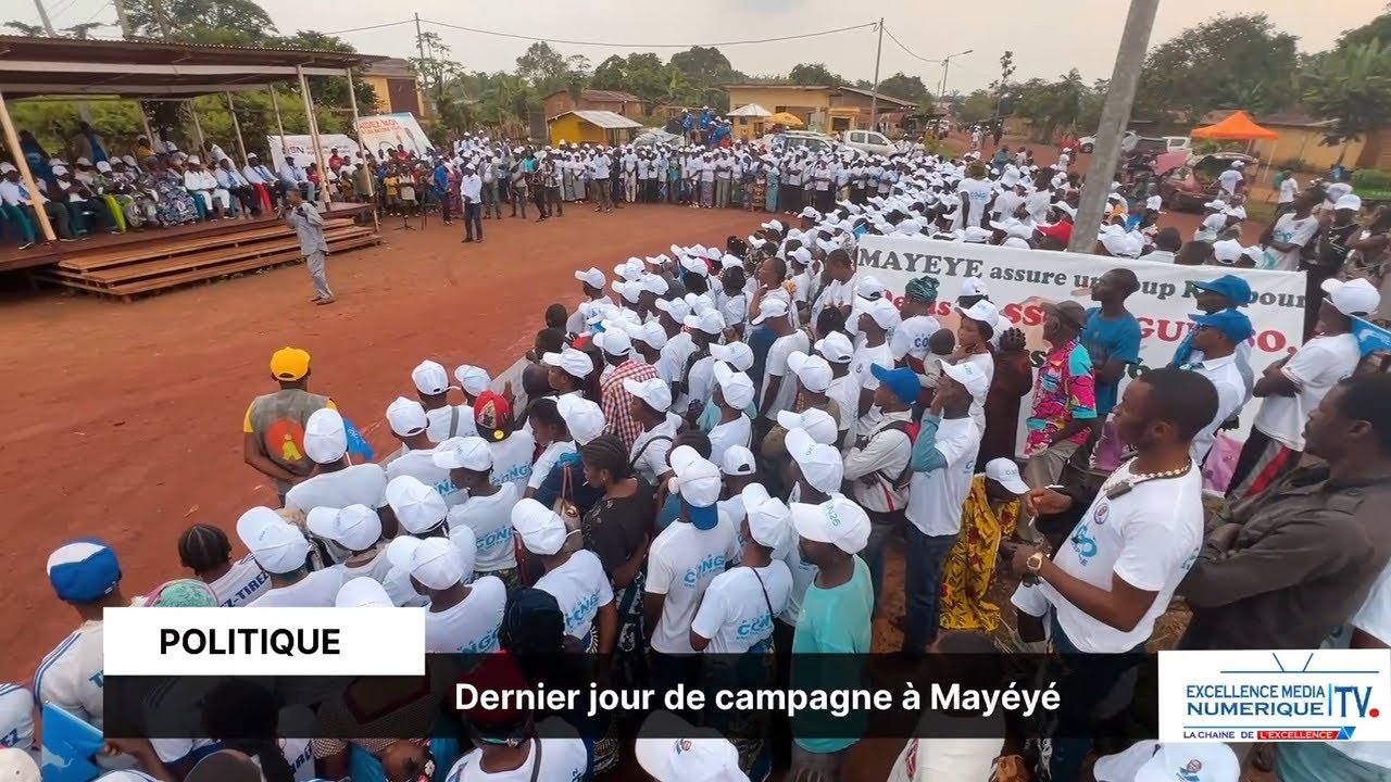 Dernier jour de campagne à Mayéyé