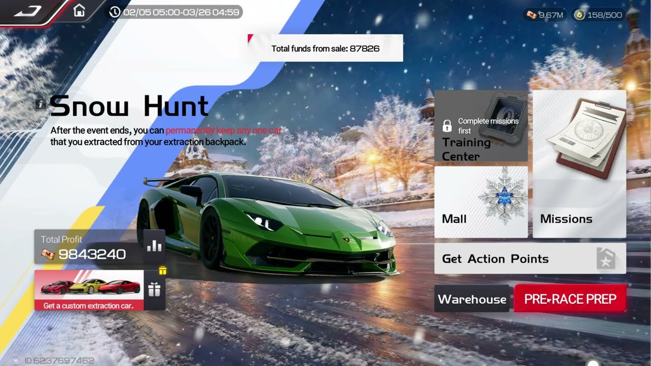 Snow Hunt | Purely Wanting LUCK!! | Small Area Grinding | RACING MASTER | Part 317