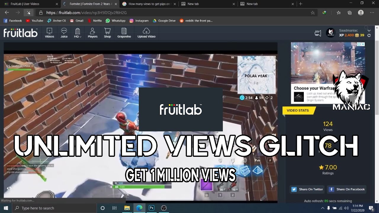 How To Get Unlimited Pips On Fruit Lab || Fruit Lab View Glitch