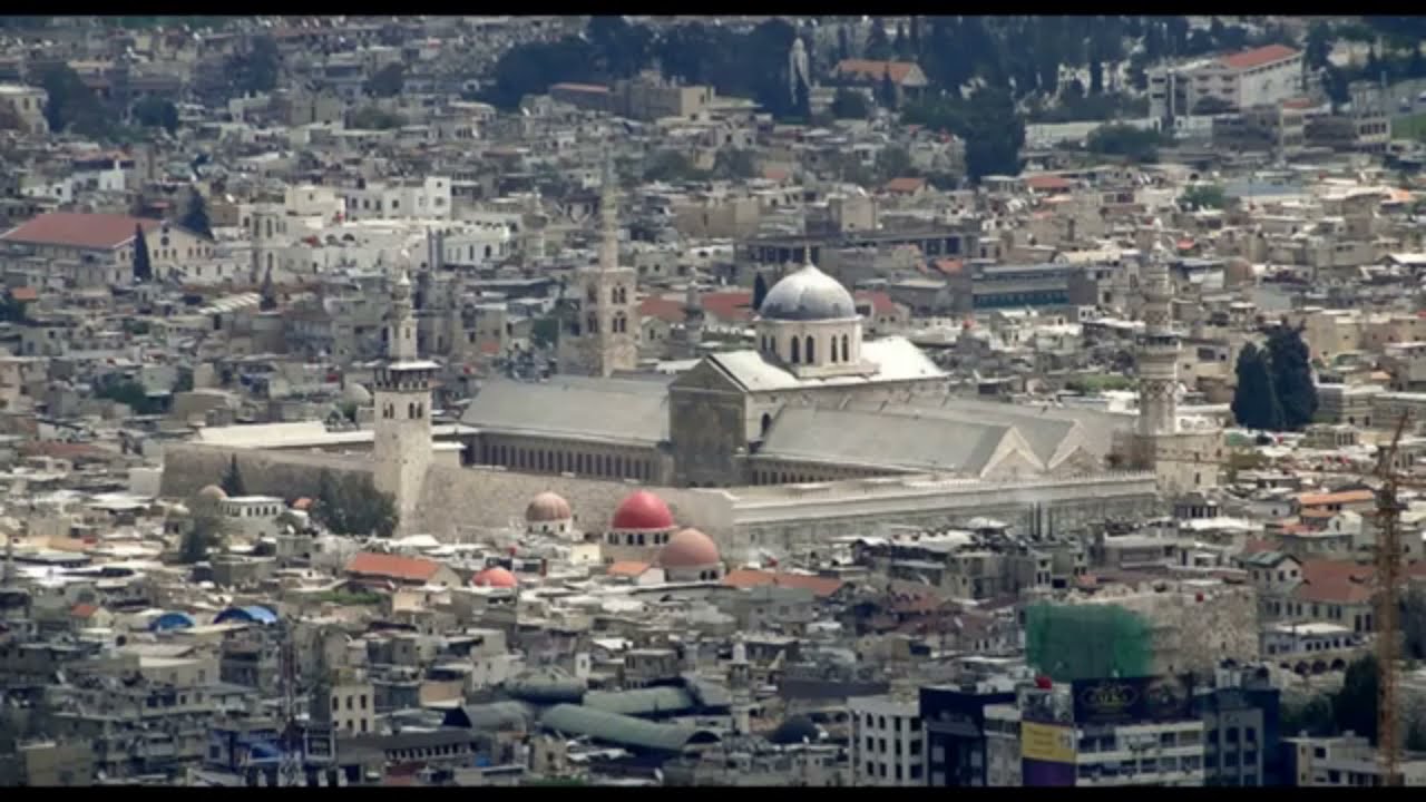 تكبيرات العيد من الجامع الاموي دمشق