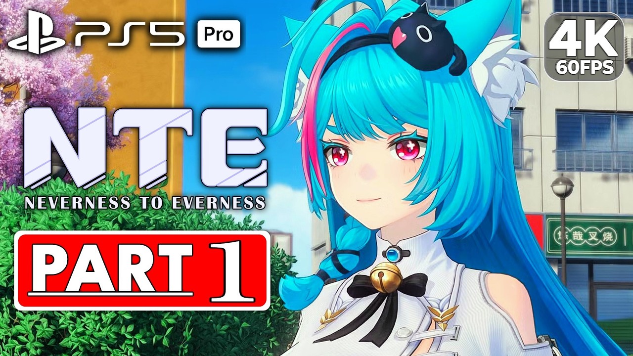 NEVERNESS TO EVERNESS (NTE) Прохождение игры, часть 1, ПОЛНАЯ ИГРА [4K 60FPS PS5 PRO] - Без комме...