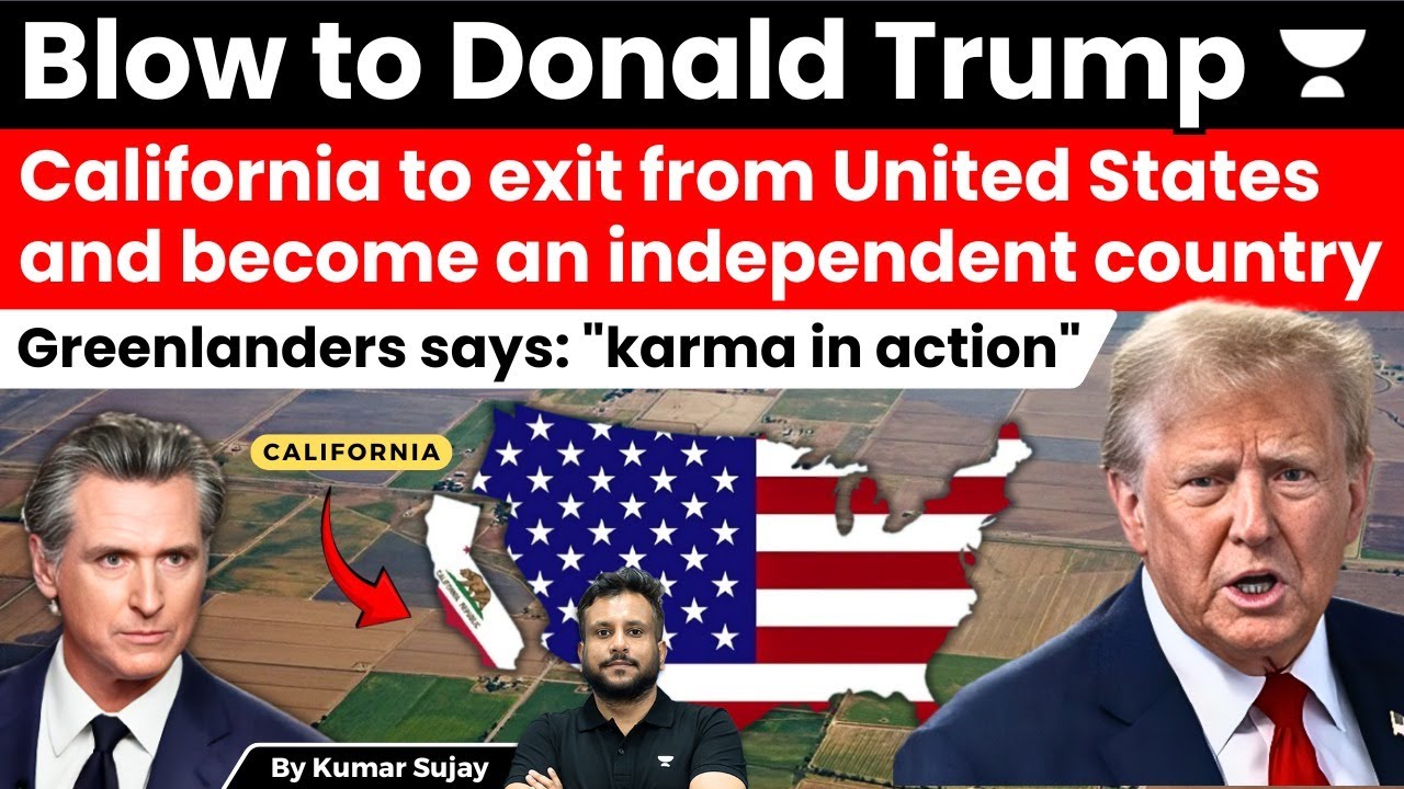 Ambedkar, Trump and Cal-Exit. California to become an independent country and leave US?