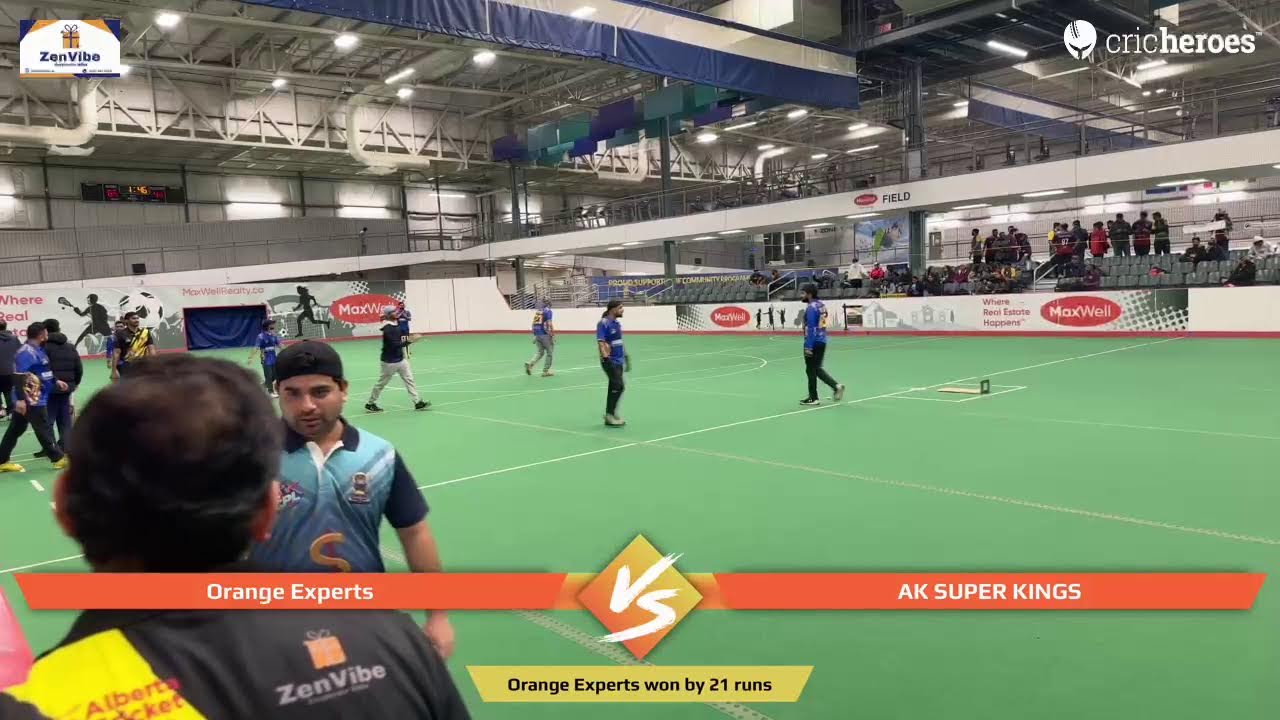 Orange Experts vs AK SUPER KINGS | CPL Season 3(League Matches) | Live - Edmonton (Alberta) Millen…