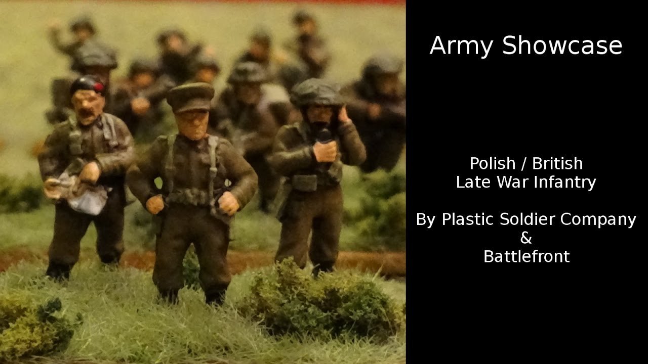 Army Showcase - Polish / British Late War Infantry by PSC & BF
