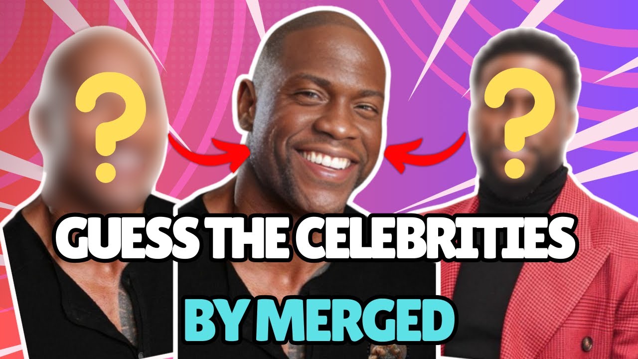 GUESS THE TWO FACES OF MERGED CELEBRITIES | QUIZ 2024