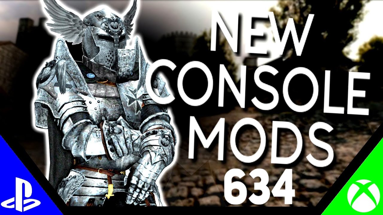 Skyrim Special Edition: ▶️5 BRAND NEW CONSOLE MODS◀️ #634 (PS4/XB1)